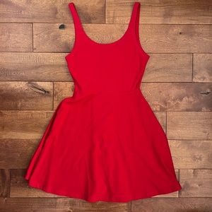 Express Skater Dress in red - size XS